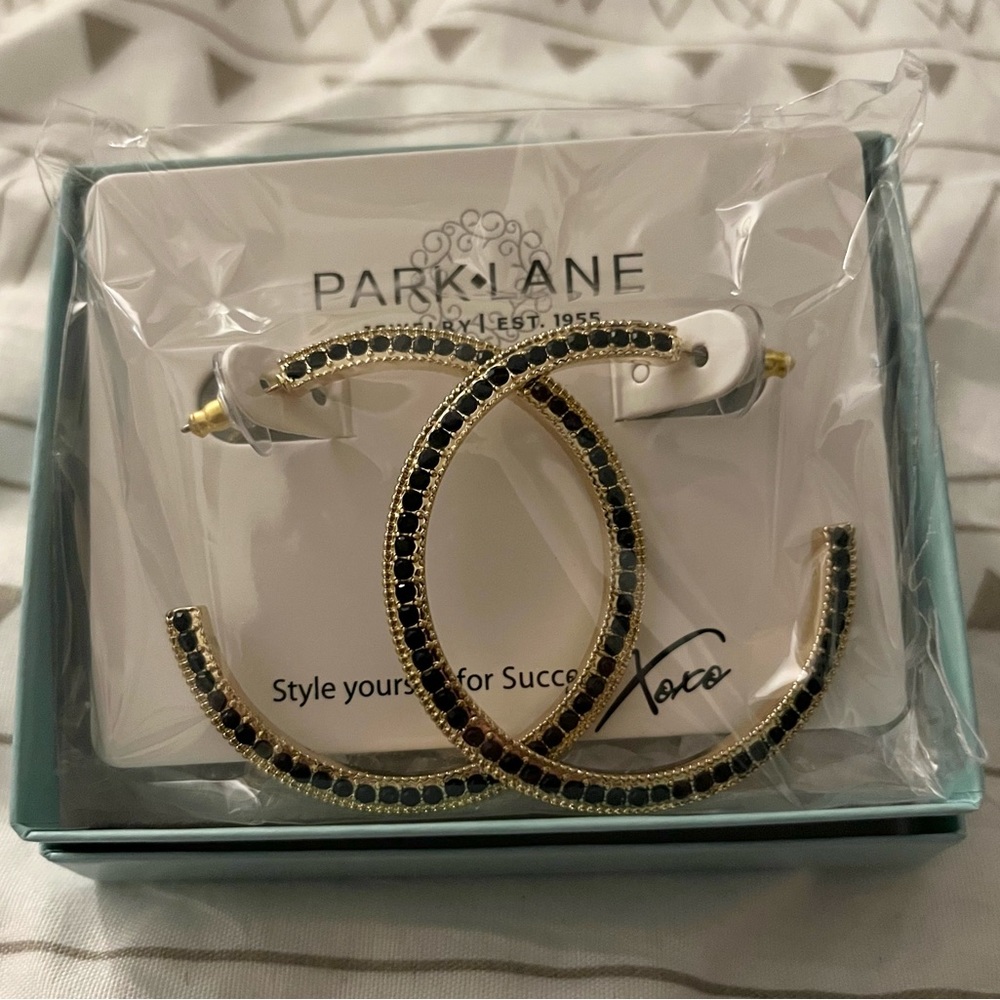 Park Lane Gold Hoop Earrings